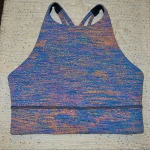 lululemon high neck longline energy bra